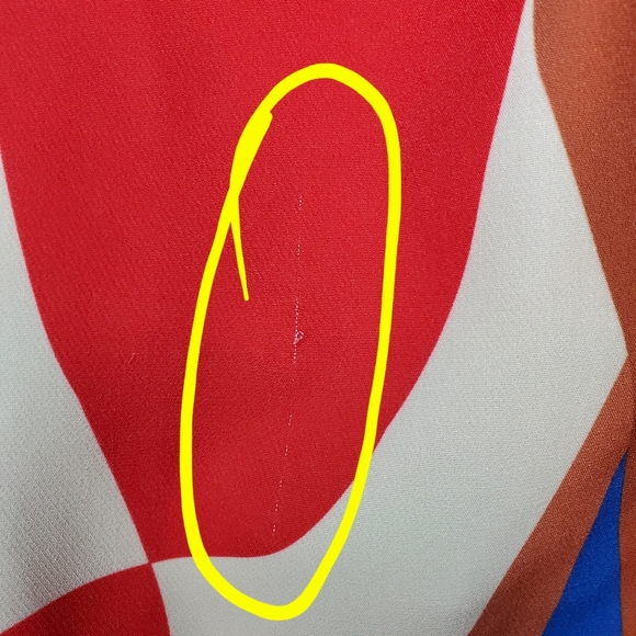 Hosjberg Greta Adele Slip Dress New Anthropologie Retro Mod 70's Pucci S… - Picture 10 of 15